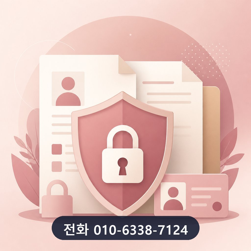 부산 카드깡 개인정보 보호 이미지 · 문의 010-6338-7124